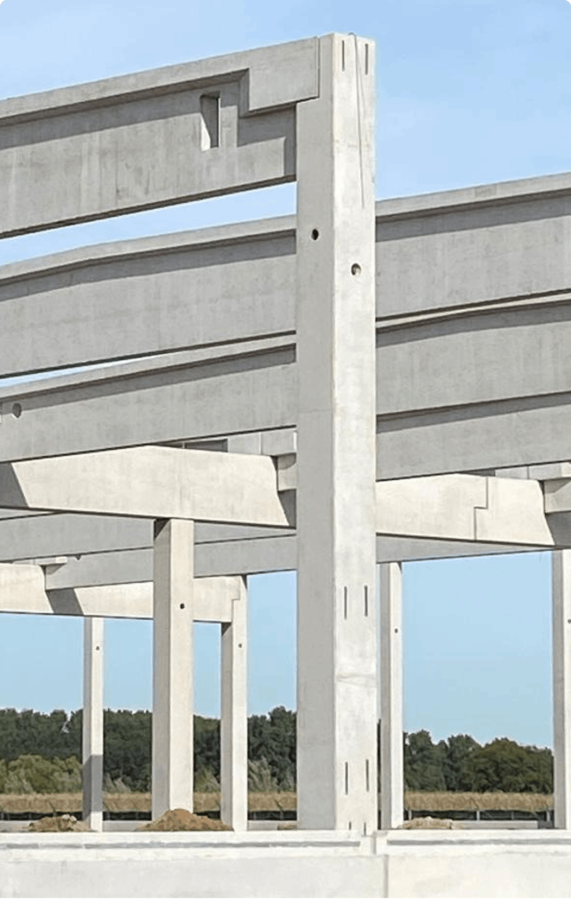 Concrete and monolithic plants